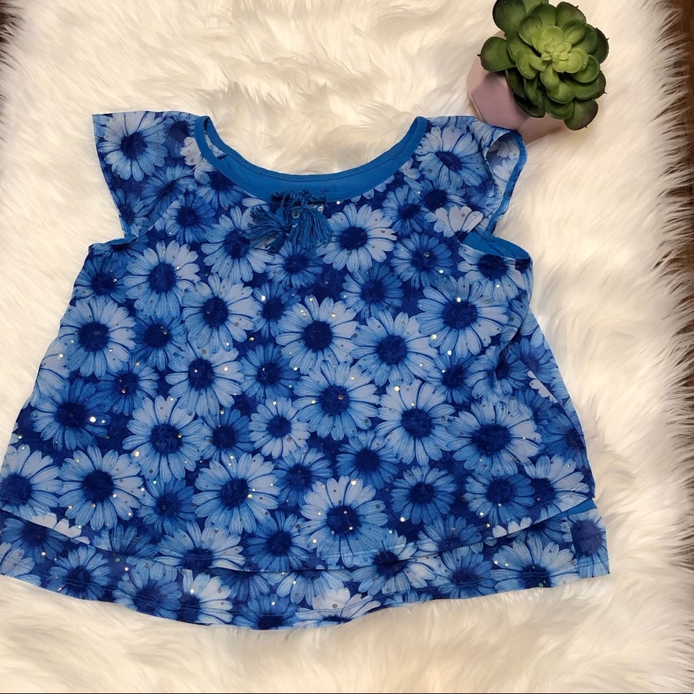 Justice
Size 14 short  Sleeve Blouse